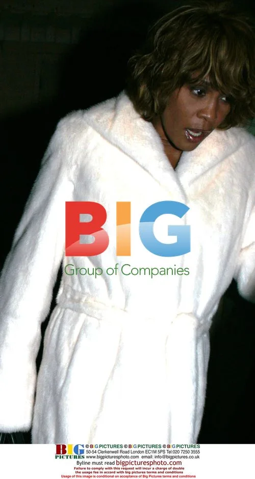 Whitney Houston & Ray-J at Mastro's, Beverly Hills