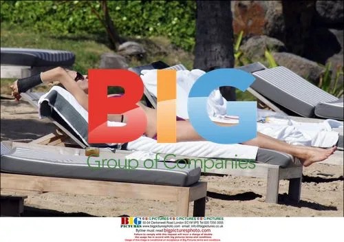 Uma Thurman and Andre Balazs on Vacation in St. Bart