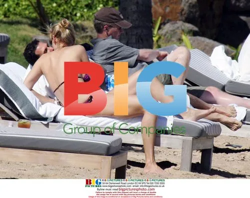 Uma Thurman and Andre Balazs on holiday in St. Barthlemy