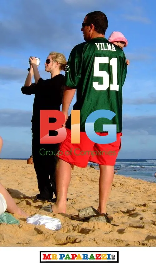 Adam Sandler on Hawaii vacation with family and friends