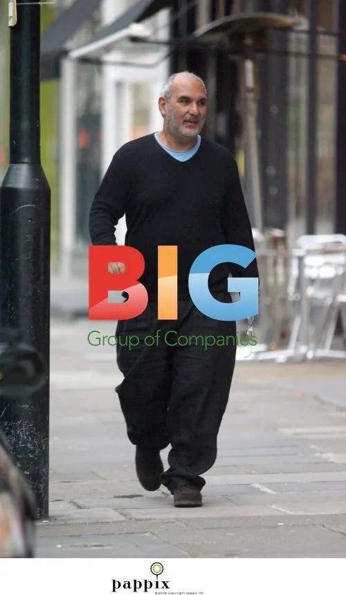 Alan Yentob walking in London