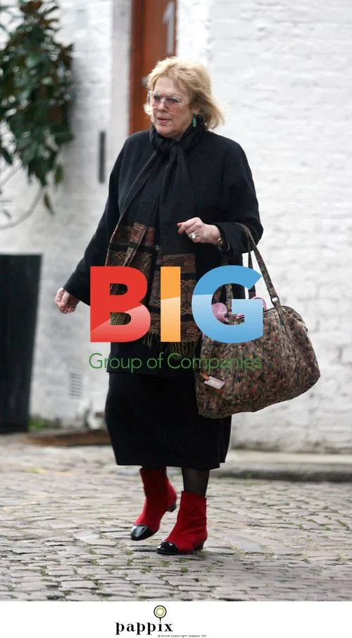 Lady Antonia Fraser Out in London