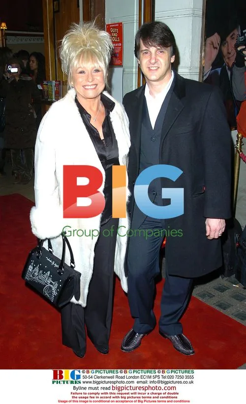 Barbara Windsor at "Guys and Dolls" Gala