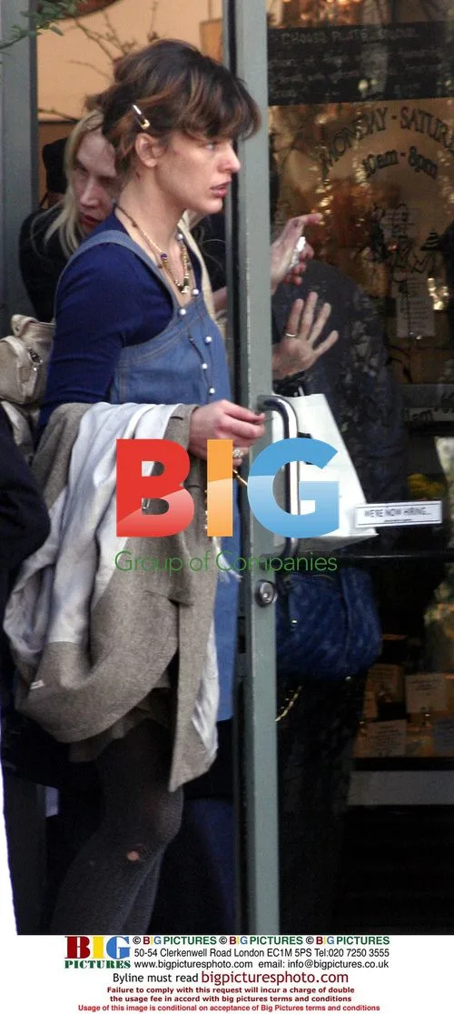 Milla Jovovich Lunching in LA
