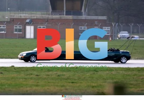 Top Gear Team Filming Stretch Vehicles