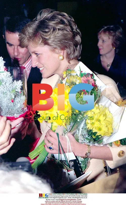 Princess Diana at Headley Luncheon