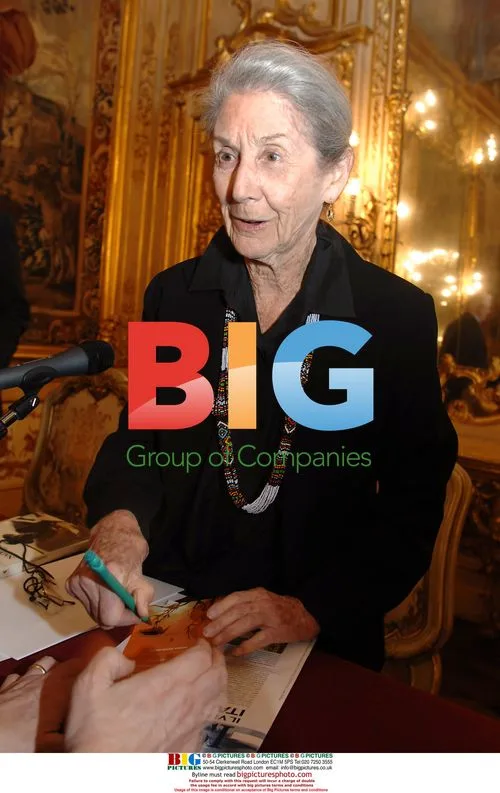 Nobel writer Nadine Gordimer in Milan