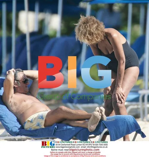 David Dickinson relaxes on Caribbean holiday