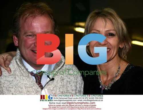 Ingrid Tarrant and Matt Brash at Harrogate Livestock Show