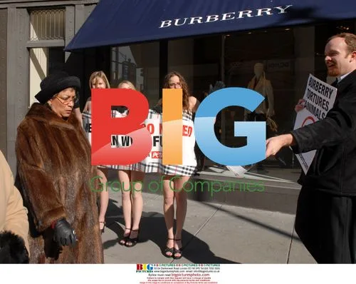 PETA Protest Burberry Fur Use in DC