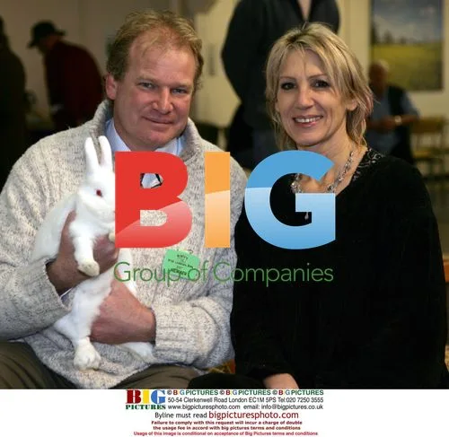 Ingrid Tarrant and Matt Brash at Livestock Show