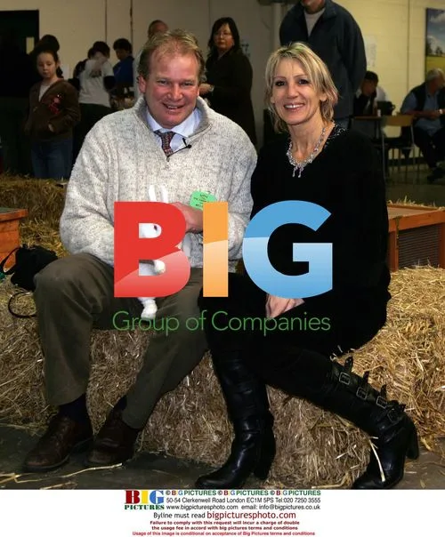Ingrid Tarrant and Matt Brash at Livestock Show