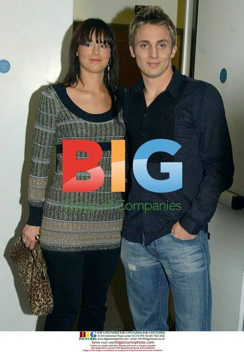 Kevin Doyle and Jennifer Harney at RTE Studios