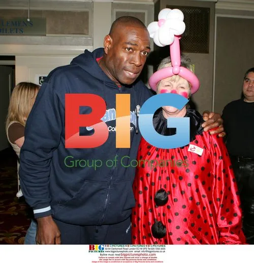 Frank Bruno at Mad Hatters Tea Party
