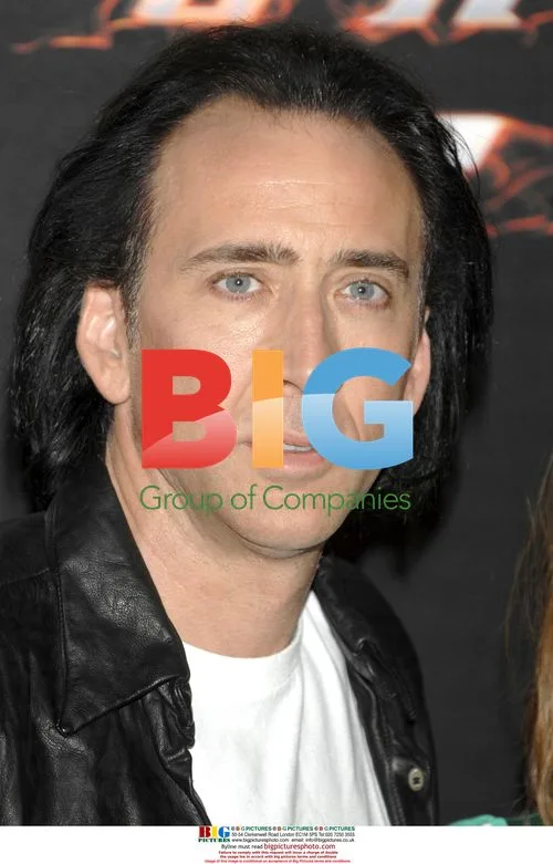 Nicolas Cage at "Ghost Rider" Photocall