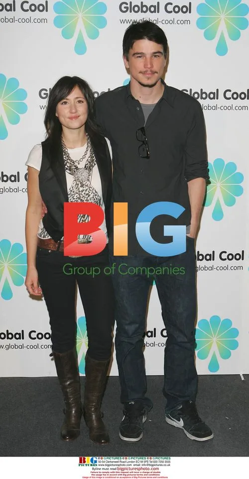 Singer KT Tunstall and Actor Josh Hartnett at Global Cool Launch