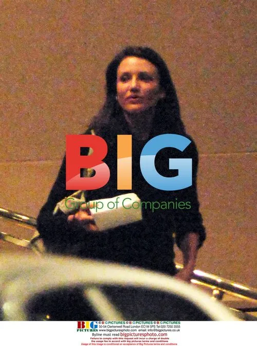Cameron Diaz at Beverly-Wilshire Hotel