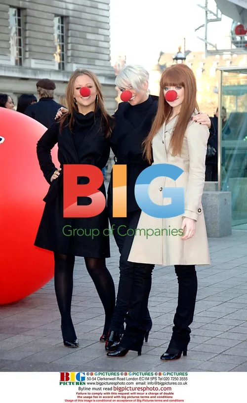 Stars at Red Nose Day 2007 Launch