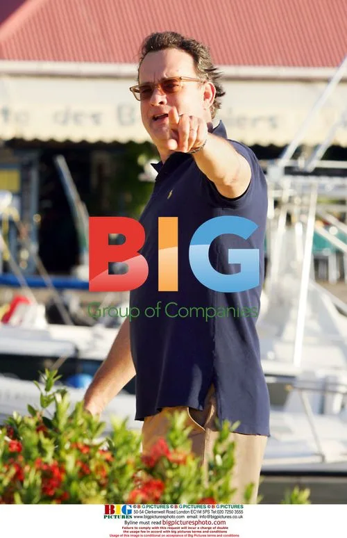 Tom Hanks Boating with Dennis Miller in St. Barths