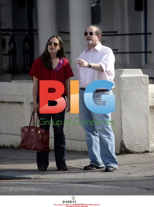 Salman Rushdie takes mystery stroll in North London