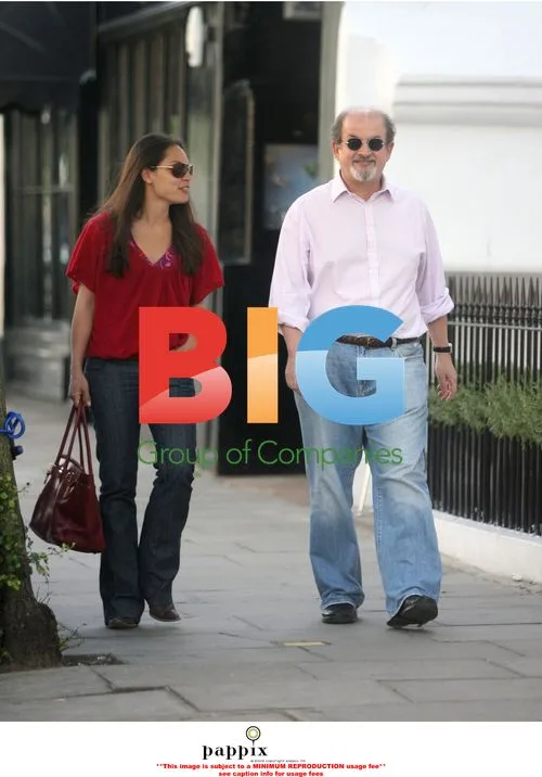 Salman Rushdie Spotted with Mystery Woman