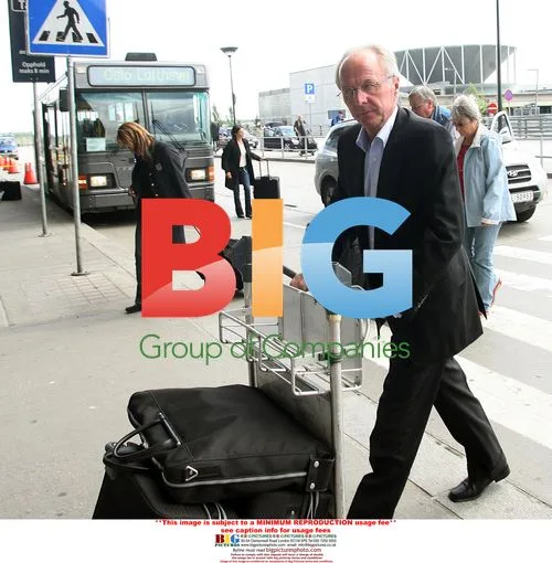 Sven-Gran Eriksson spotted with mystery woman at Oslo Airport
