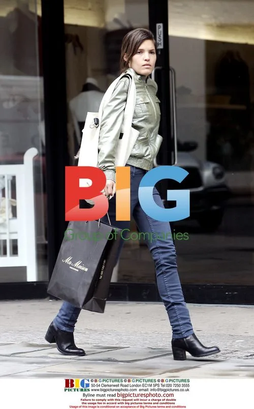 Carly Zucker shopping in London