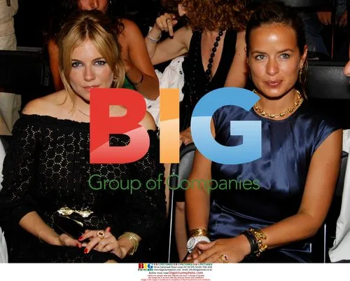 Jade Jagger and Sienna Miller at Bread & Butter show