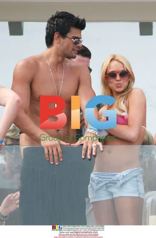 Lohan 4th of July Party in Malibu