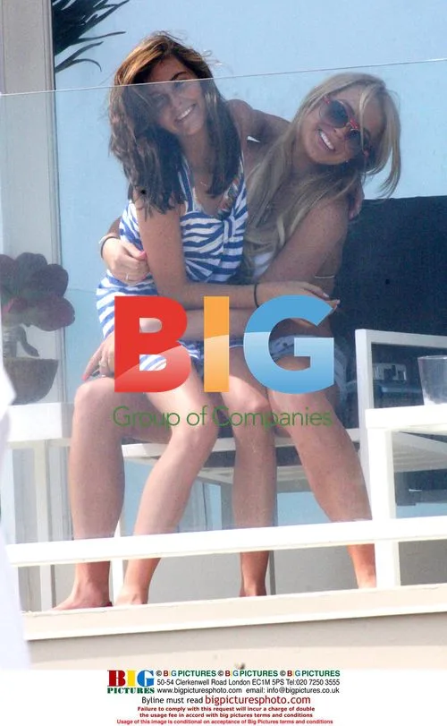 Lindsay Lohan Celebrates 4th of July in Malibu