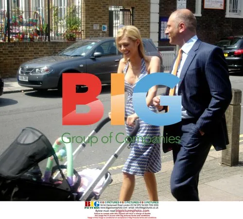 Orlaith Mcallister and daughter with partner Michael Ross