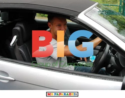 Alan Smith Arrives at Manchester United Training