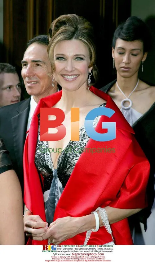 Brenda Strong leaving hotel for Longoria-Parker wedding