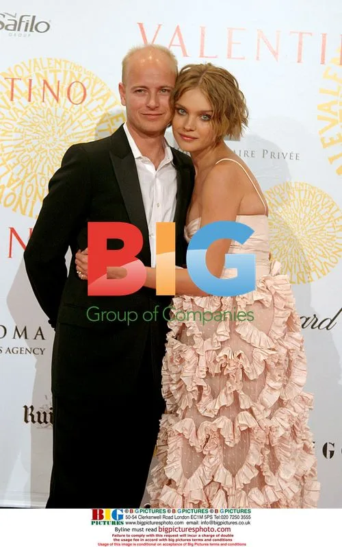 Natalia Vodianova and Justin Portman at Valentino Gala
