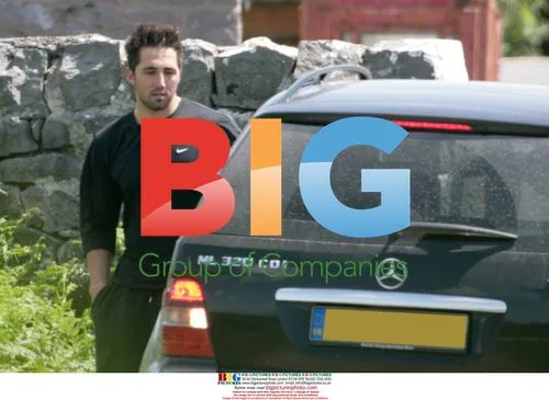 Charlotte Church and Gavin Henson in Car