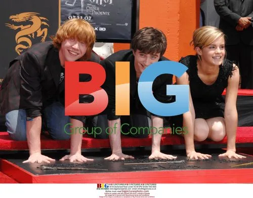 Harry Potter Stars Leave Handprints