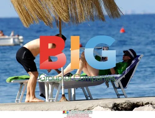Hilary Swank on Holiday in Italy