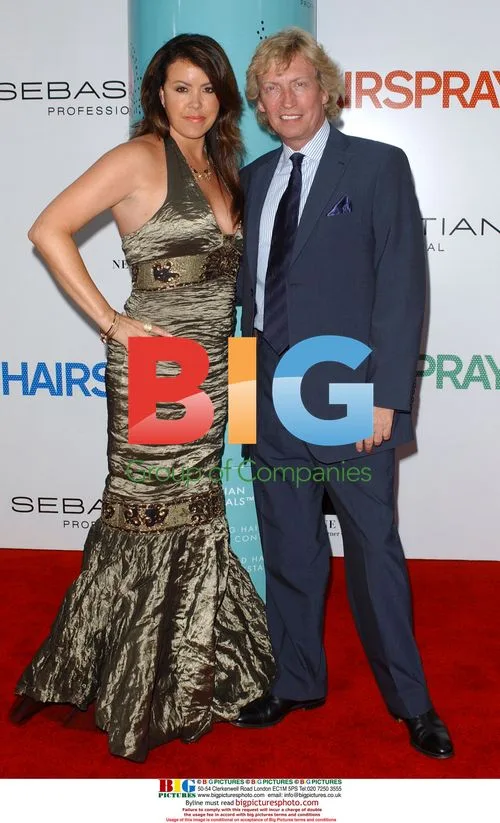 Nigel Lythgoe and Mary Murphy at "Hairspray" Premiere