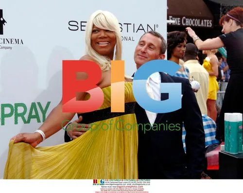 Queen Latifah and Adam Shankman at "Hairspray" premiere