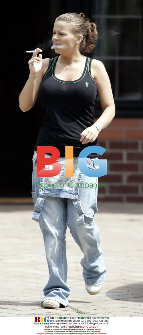 Kerry Croft seen at home and running errands