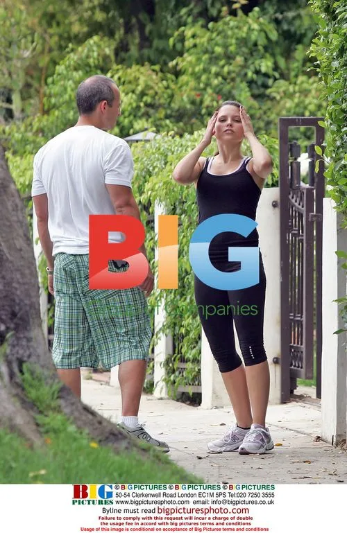 Sophia Bush Lunges with Trainer
