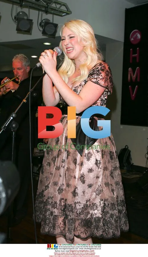 Victoria Hart Performs at HMV in London
