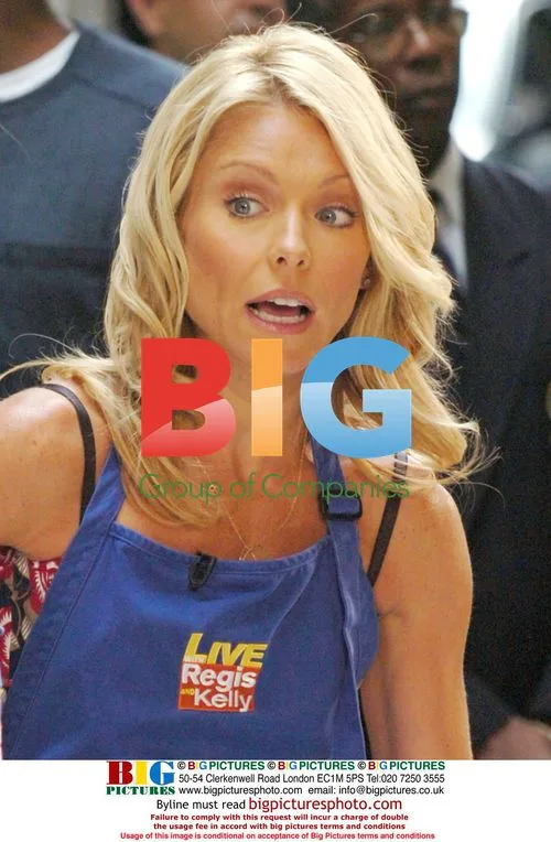 Kelly Ripa and Regis Philbin at Barbecue