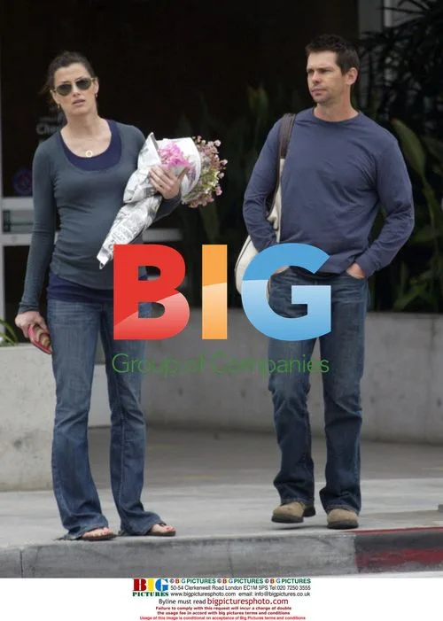 Bridget Moynihan with Tom Brady look-a-like