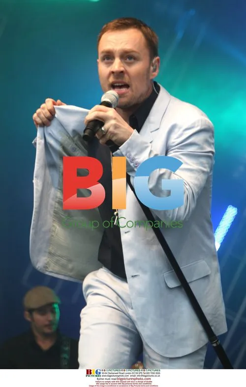 Darren Hayes performs at Party in the Park