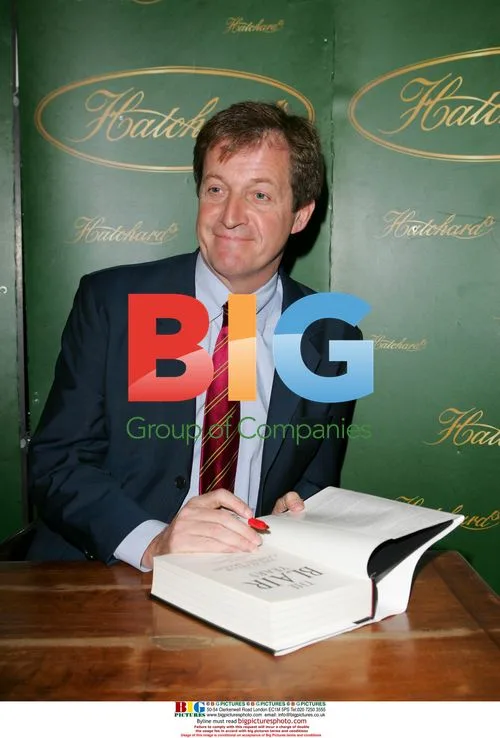 Alistair Campbell signs new book