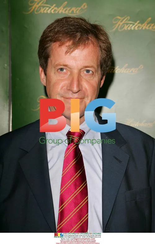 Alistair Campbell signs new book "The Blair Years"