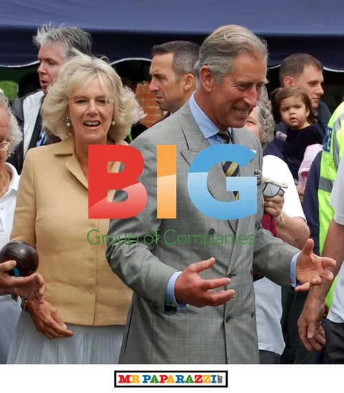 Prince Charles and Camilla play bowls for Camilla's 60th