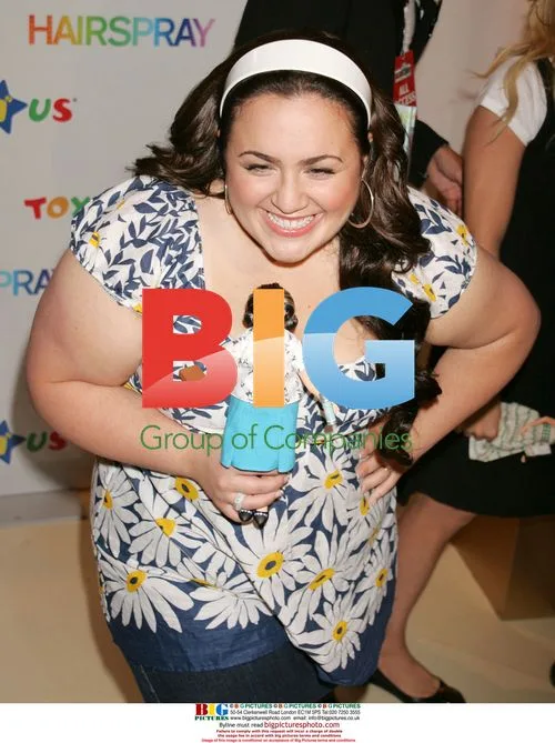 Nikki Blonsky promotes Hairspray dolls