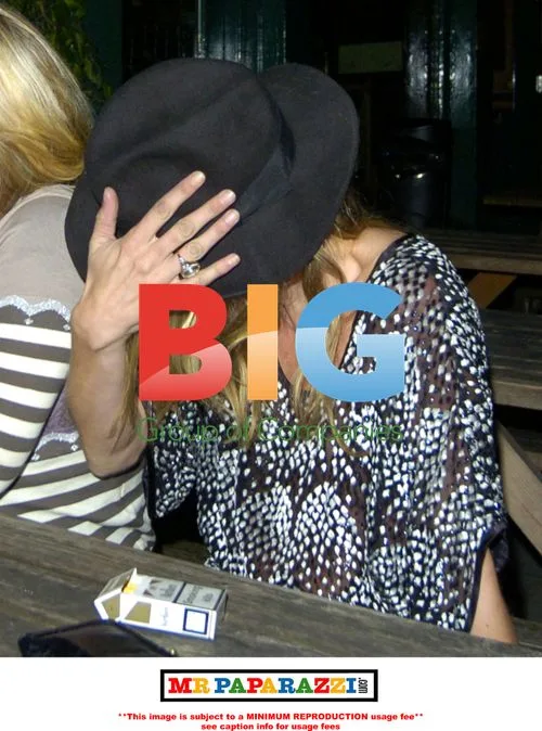 Kate Moss Spotted Out After Split